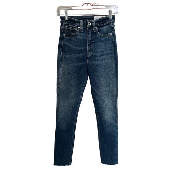 Rag & Bone Denim Jane Super High-Rise Skinny‎ Jeans Size 24 - Picture 1 of 8